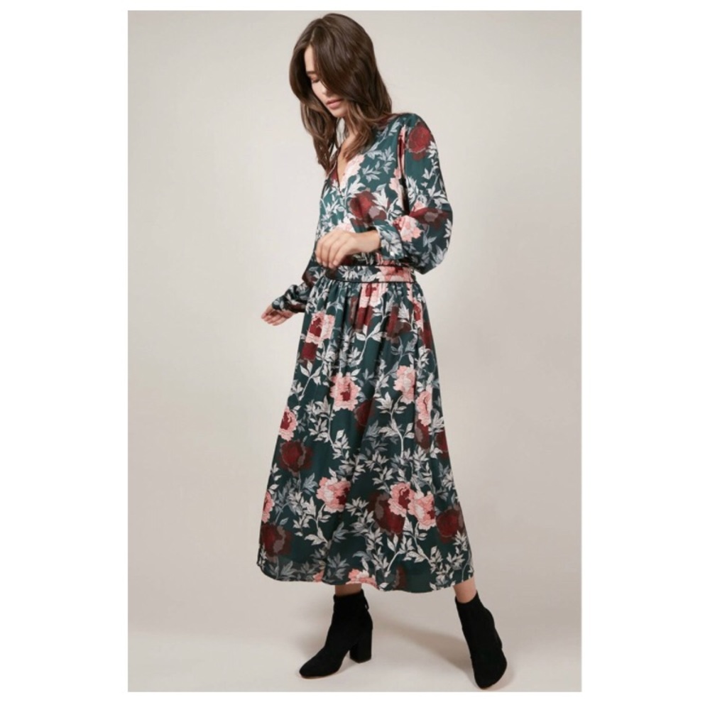 Aiya Green Floral Dress from Nordstrom - French